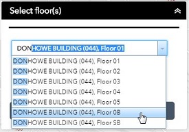 Select floor(s) Screenshot 1